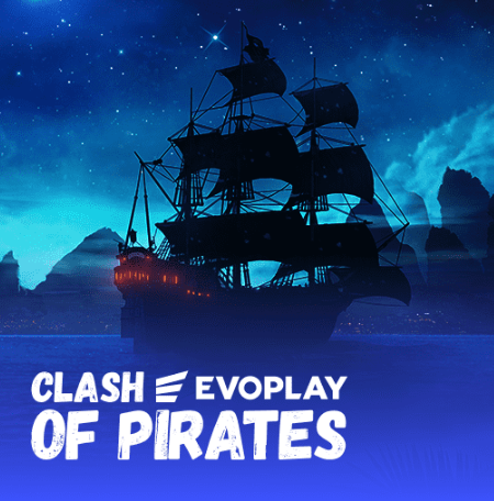 Clash of Pirates, Evoplay slot, jogo de slot pirata, características do Clash of Pirates, mecânicas do slot Clash of Pirates, giros grátis Clash of Pirates, multiplicadores